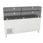 Vitrine - Bain-marie en inox