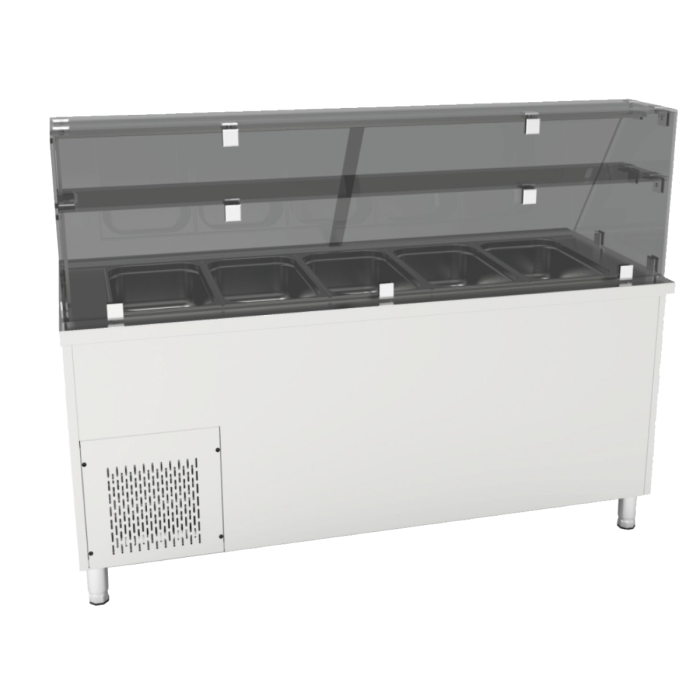 Nouveau projet - 2024-01-17T165558.643 Vitrine - Bain-marie en inox – Image 1