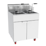 Friteuse double à gaz - Haut rendement