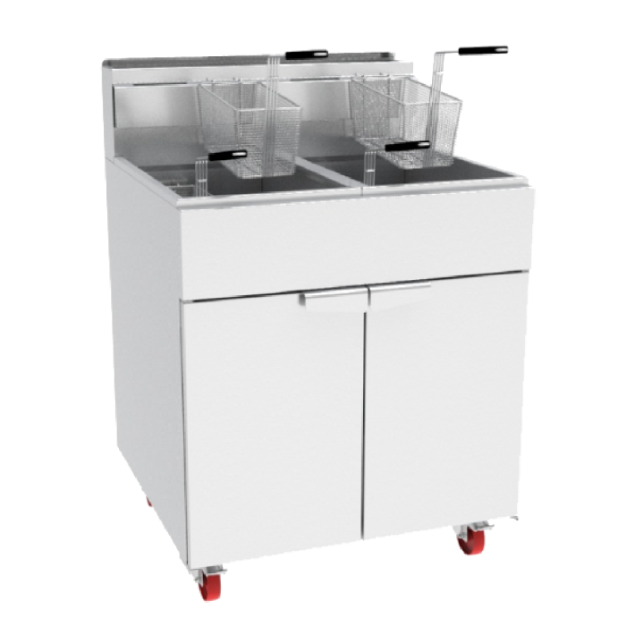 Nouveau projet (98) Friteuse double à gaz - Haut rendement – Image 1