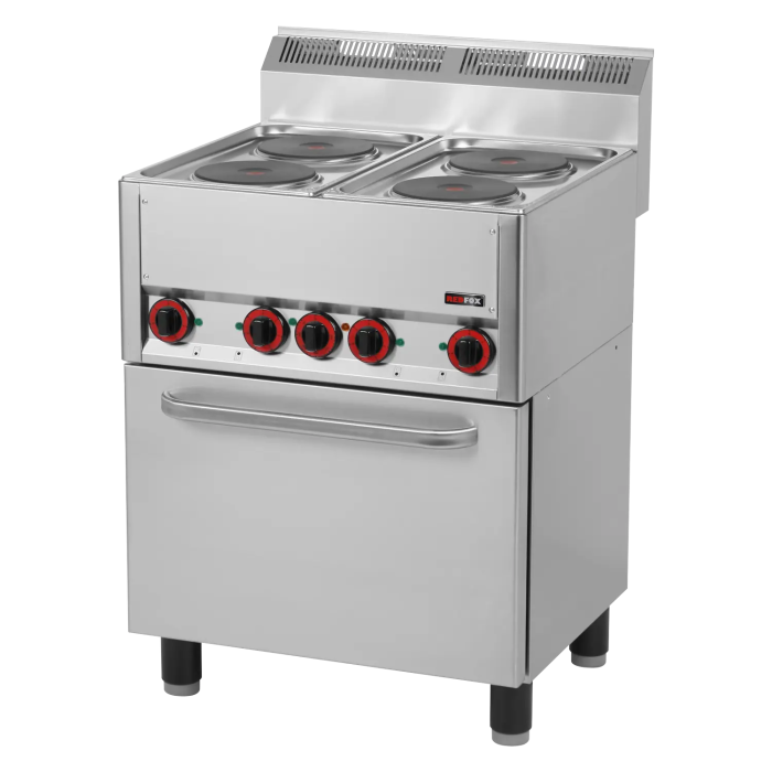 Product photo - SPT 60 ELS - 00002051-Photoroom Cuisinière électrique avec four électrique à convection GN 1/1 | REDFOX 600 – Image 1