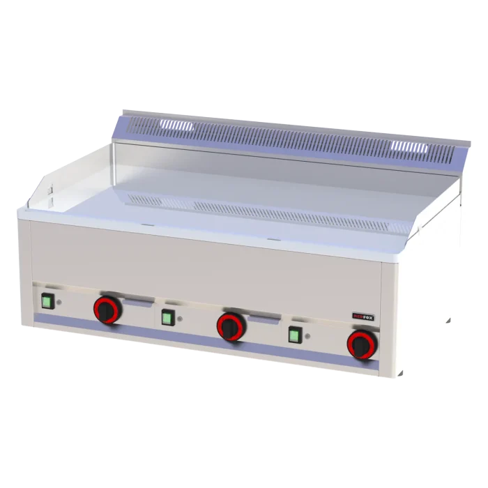 Product-photo-FTHC-90-EL-00007384 Plaque de cuisson 97x48 électrique chromée lisse | REDFOX 600 – Image 1