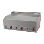 Plaque de cuisson 97x48 électrique chrome durable lisse | REDFOX 600