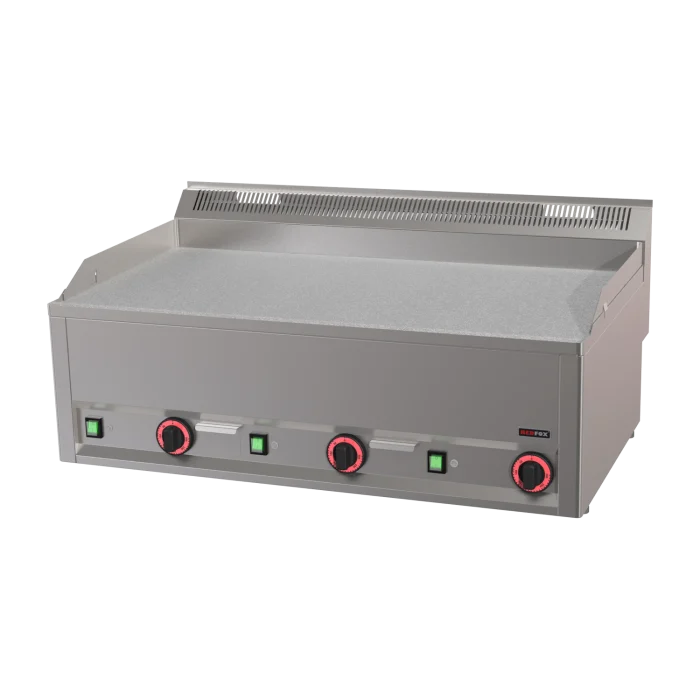 Product-photo-FTHC-90-EL-00021064 Plaque de cuisson 97x48 électrique chrome durable lisse | REDFOX 600 – Image 1