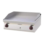 Plaque de cuisson 80x51 électrique chromée lisse | REDFOX 700