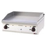 Plaque de cuisson 80x51 à gaz chromée lisse | REDFOX 700