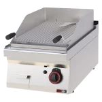 Grill pierre de lave à gaz 52x36 sans soubassement | REDFOX 700