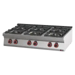 Fourneau à gaz 6x brûleur | REDFOX 700