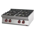 Fourneau à gaz 4x brûleur | REDFOX 700