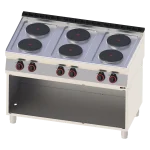 Fourneau électrique 6x feu | REDFOX 700