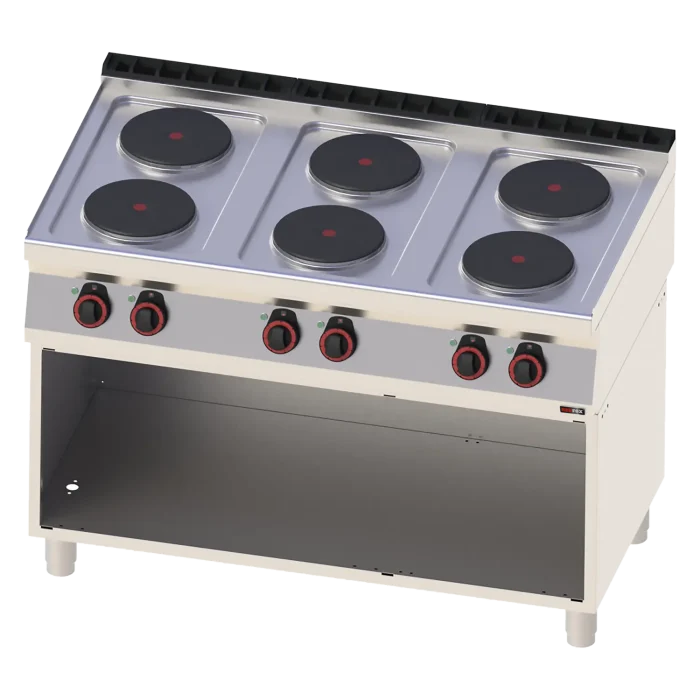 Product-photo-SP-70-120-E-00110096 Fourneau électrique 6x feu | REDFOX 700 – Image 1