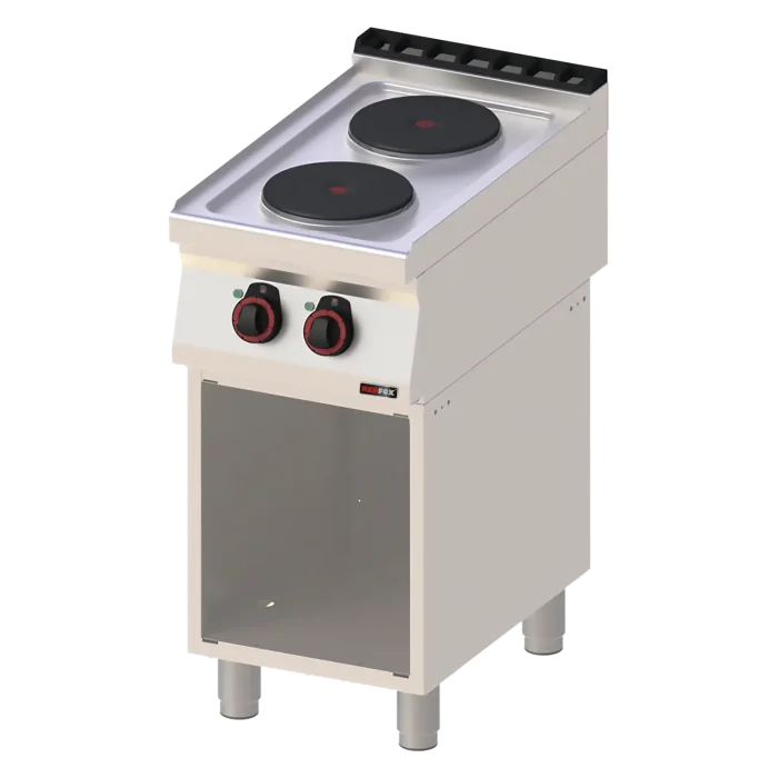 Product-photo-SP-70-40-E-00110098 Fourneau électrique 2x feu | REDFOX 700 – Image 1