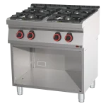 Fourneau à gaz 4x brûleur | REDFOX 700