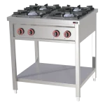 Fourneau à gaz 4x brûleur | REDFOX - SPF 80 G