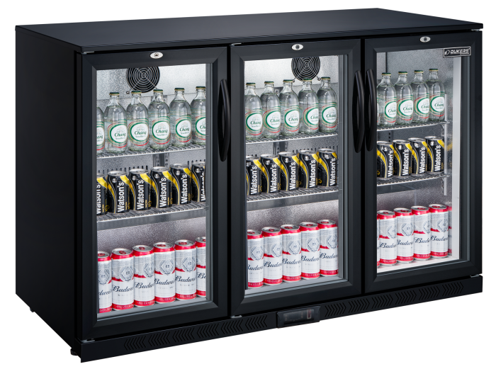 LG-320H-avec boisson 3 Arrière bar réfrigéré - 3 portes battantes – Image 1