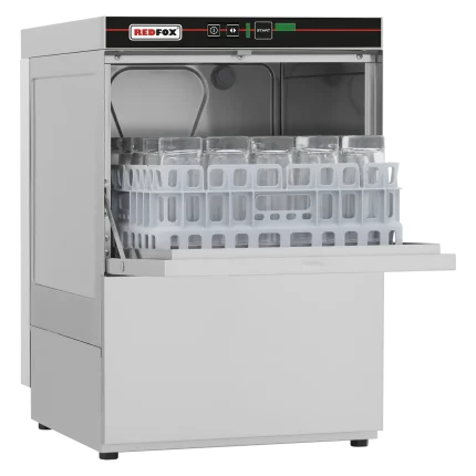 Lave-vaisselle frontal revêtement simple avec pompe de vidange 35x35 - 230 V | REDFOX - QQI 37 P