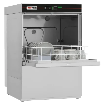 Lave-vaisselle frontal revêtement simple avec pompe de vidange 39x39 - 230 V | REDFOX - QQI 42 P