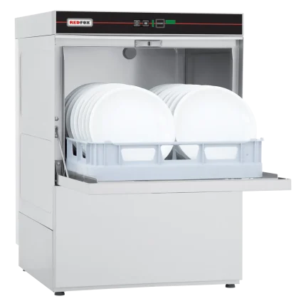 Lave-vaisselle frontal revêtement simple avec pompe de vidange 50x50 - 230 V | REDFOX - QQI 52 P