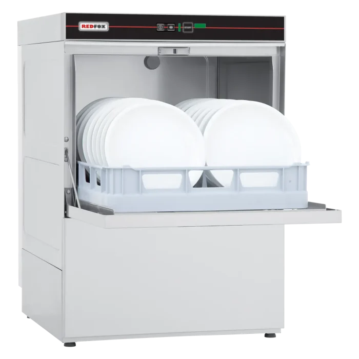 QQI-52-P Lave-vaisselle frontal revêtement simple avec pompe de vidange 50x50 - 230 V | REDFOX - QQI 52 P – Image 1