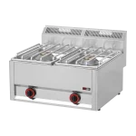 Fourneau à gaz 2x4,5 kW (SPSL-66-2G) | REDFOX - SP 60/2 GLS