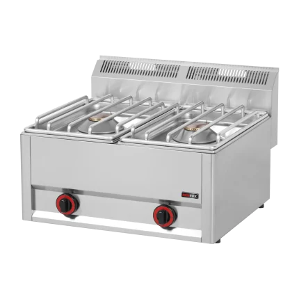 Fourneau à gaz 2x4,5 kW (SPSL-66-2G) | REDFOX - SP 60/2 GLS