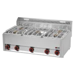 Fourneau à gaz 5x brûleur sans soubassement | REDFOX - SP 90/5 GLS