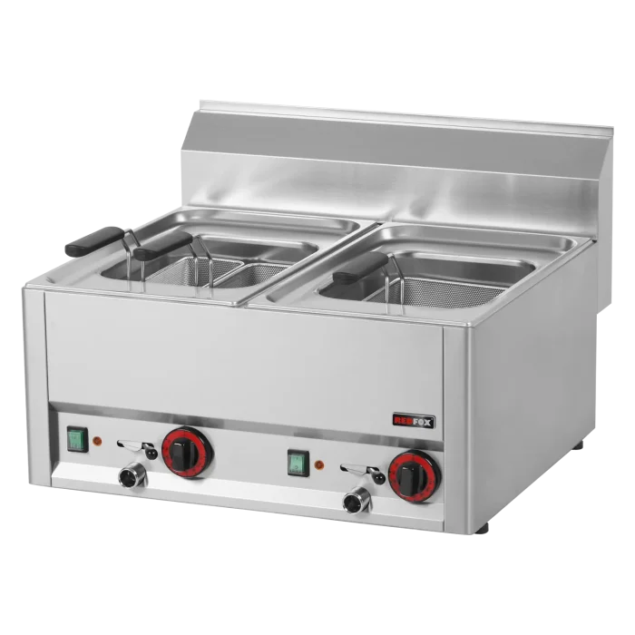 VT-60-EL Cuiseur à pâtes électrique 8+8 l sans soubassement 400 V | REDFOX - VT 60 EL – Image 1